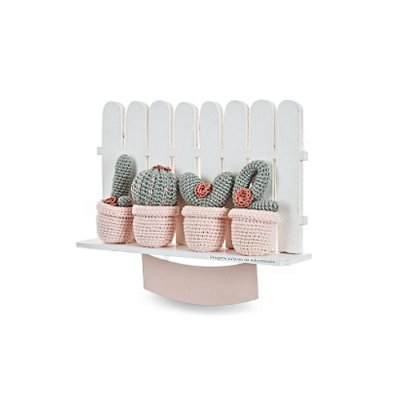 Quadro Amigurumi Love Cacto - Cidade - 67025 - Personalizado