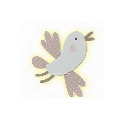 Luminária De Parede Passarinho - Cidade - 67141