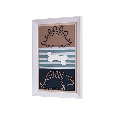 Quadro Decorativo De Parede Avulso G - Dinos - 94023