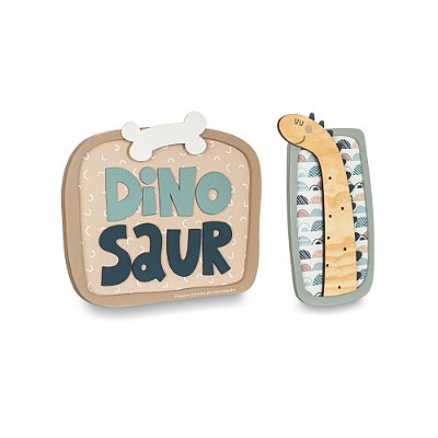 Kit Com 2 Quadros De Parede - Dinos - 94050