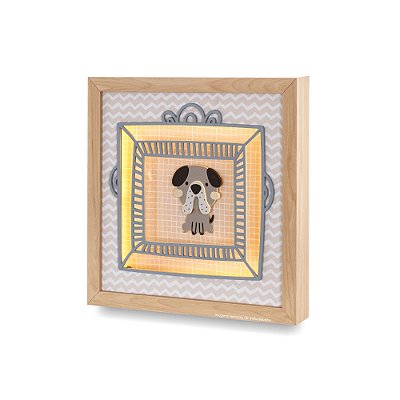 Quadro De Luz Cãozinho - Au Au - 109501