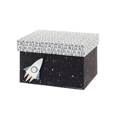 Caixa Organizadora Infantil Decorativa P - Espaço - 69060
