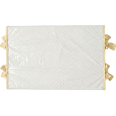 Trocador Reto - Malha Jacquard - Amarelo Charm