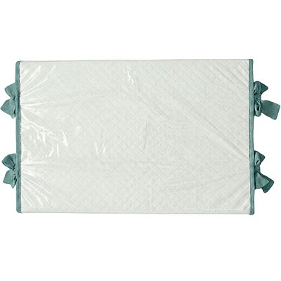 Trocador Reto - Malha Jacquard - Verde Senécio