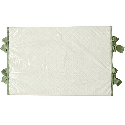 Trocador Reto - Malha Jacquard - Verde Limonada