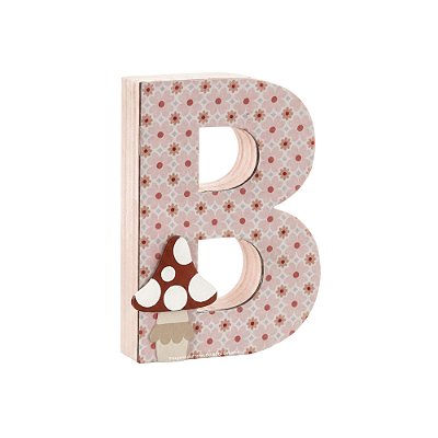 Inicial Decorativa Infantil Personalizada Para Prateleira - Fadinhas - 103100 - Personalizado