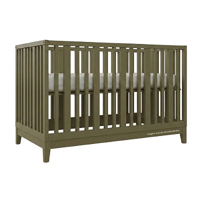 Berço Fio Plus - 2 Em 1 - Verde Cacto
