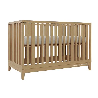 Berço Fio Plus - 2 Em 1 - Capuccino