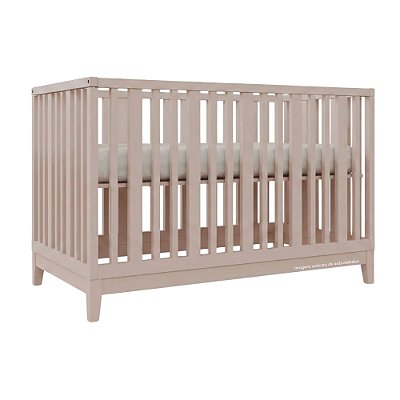 Berço Fio Plus - 2 Em 1 - Rosa Old
