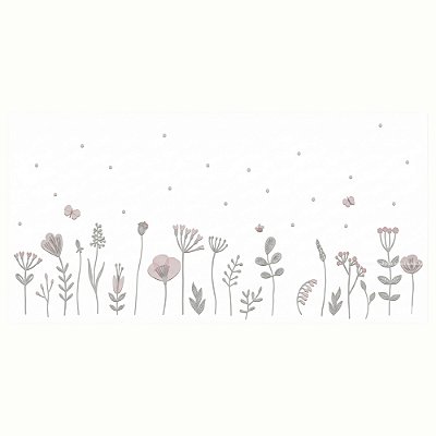 Painel Decorativo Infantil Maior Para Parede - Flora - 105010