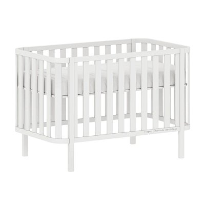 Berço 2 Em 1 Softy - Branco