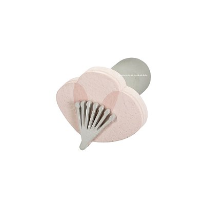 Cabideiro Decorativo Infantil Flor - Flora - 105123