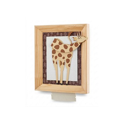 Quadrinho Porta-Maternidade Personalizado Tema Zoológico - Zoo - 72020 - Personalizado
