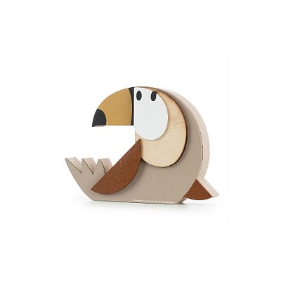 Enfeite Decorativo Para Prateleira Tucano - Zoo - 72030