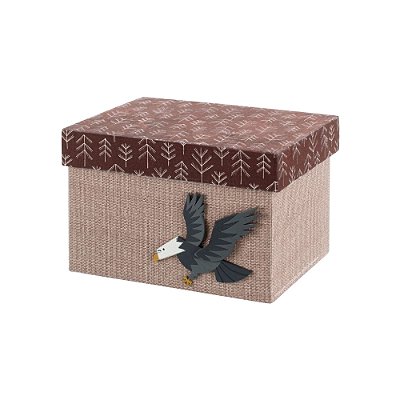 Caixa Decorativa P Para Quartos De Bebê - Zoo - 72060