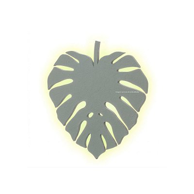 Luminária Decorativa De Parede Infantil Folha - Zoo - 72142