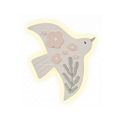 Luminária Decorativa De Parede Pássaro - Flora - 105143