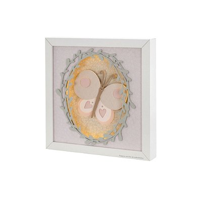 Quadro Decorativo Infantil De Luz Borboleta - Flora - 105502