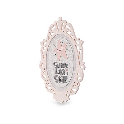 Quadro Decorativo Avulso M Para Quartinho De Bebê - 100024 - Princess