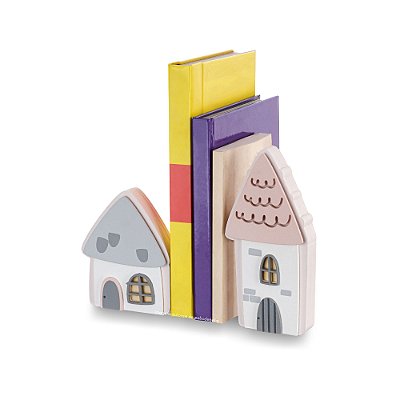 Kit De 2 Apoios Para Livros Casinhas Encantadoras - Princess - 100053