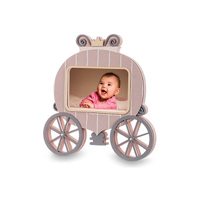 Porta-Retrato Decorativo Carruagem - Princess - 100071