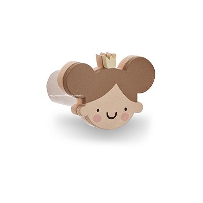 Cabideiro Decorativo Unitário Princesa - Princess - 100122