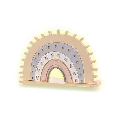 Luminária Decorativa De Mesa Arco-Íris - Princess - 100143