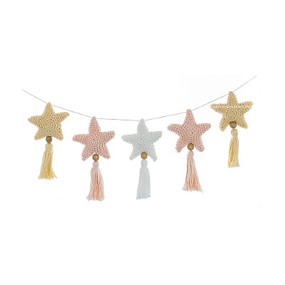 Cordão de Berço Decorativo Estrelas - Princess - 100300