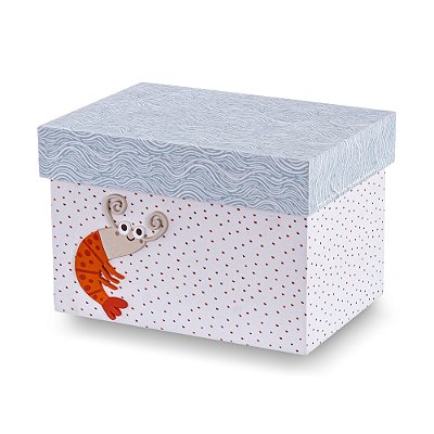 Caixa Organizadora Infantil Fundo Do Mar P - Mar - 77060