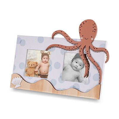 Porta Retrato Decorativo Polvo Infantil - Mar - 77071