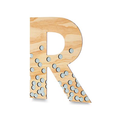 Inicial De Parede Decorativa Personalizável - Mar - 77101 - Personalizado