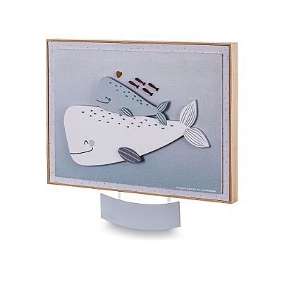 Quadro Porta-Maternidade Decorativo Personalizado Com Nome - Mar - 77021 - Personalizado