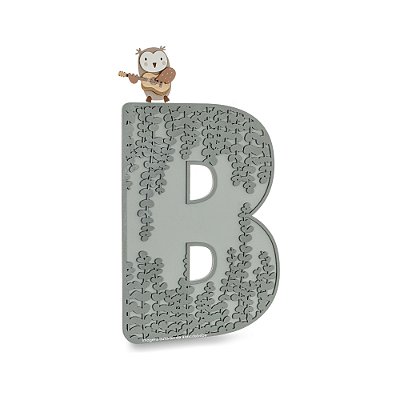 Inicial Decorativa Infantil Personalizada Para Parede - Música - 101101 - Personalizado