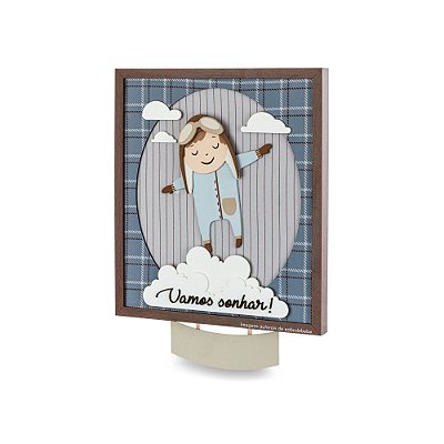 Quadrinho Porta Maternidade Aviador Personalizável - Voar - 95020 - Personalizado