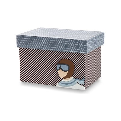 Caixa Decorativa Para Quarto De Bebê P - Voar - 95060