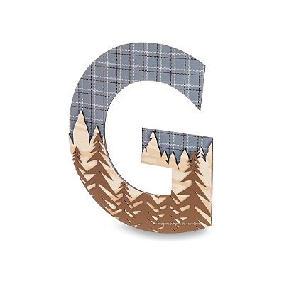 Inicial De Parede Decorativa Personalizável Para Quarto De Bebê - Voar - 95101 - Personalizado