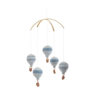Móbile Em Crochê Para Berço Decorativo - Voar - 95110