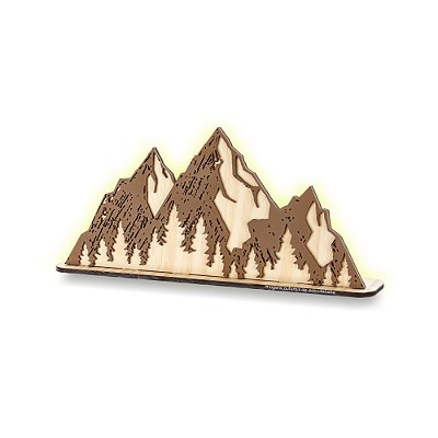 Luminária Decorativa De Mesa Montanha - Voar - 95141
