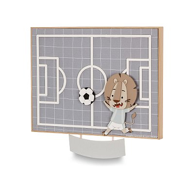 Quadro Porta Maternidade Personalizável Tema Futebol - Futebol - 104020