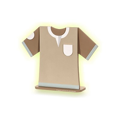 Luminária De Mesa Decorativa Camisa - Futebichos - 104141