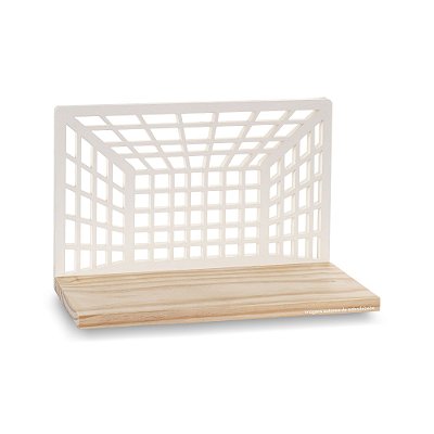 Prateleira Decorativa Infantil Gol - Futebichos - 104604