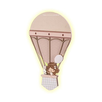 Luminária Decorativa De Parede Balão - Meu Mundo - 106143