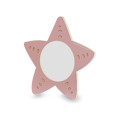 Quadro Decorativo Infantil Estrela Com Espelho - 78503