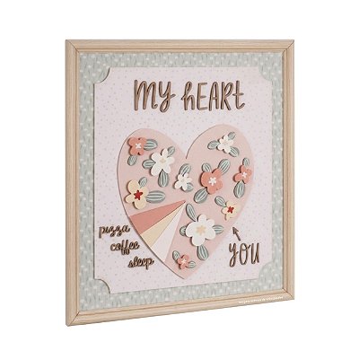 Quadro Avulso Decorativo Infantil Flores G - Margaridas - 112023