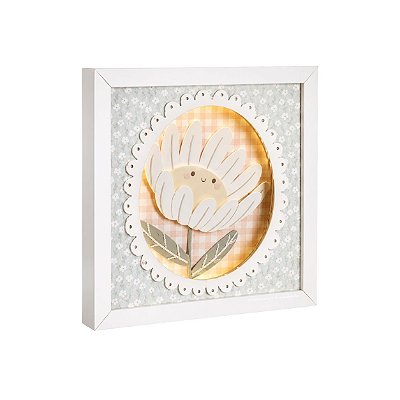 Quadro De Luz Decorativo Infantil Margarida - Margaridas