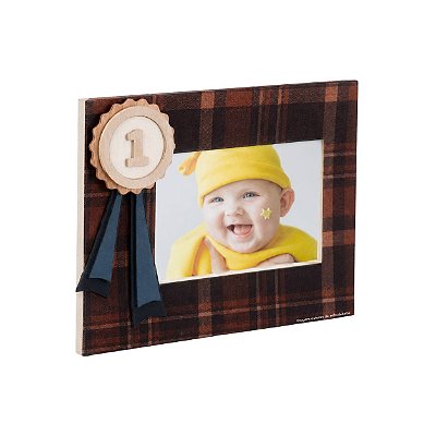 Porta Retrato Decorativo Infantil Com Medalha - Cavalos - 113074