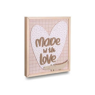 Quadro Infantil Decorativo M - Bichos Baby II - 114024
