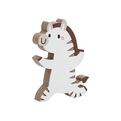 Enfeite De Prateleira Decorativo Zebra Infantil - Fofura - 117034