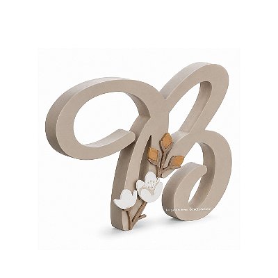Inicial Decorativa Infantil Com Flores - Revoada - 118100 - Personalizada