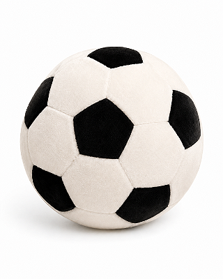 Almofada Bola De Futebol - Tricot